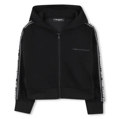 C&aacute;rdigan con capucha KARL LARGERFELD KIDS NI&Ntilde;A