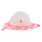 Sombrero con frunces BILLIEBLUSH 
                    NI&Ntilde;A