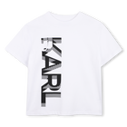 Camiseta estampada KARL LAGERFELD KIDS 
                    NI&Ntilde;O