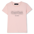 Camiseta de mangas cortas KARL LAGERFELD KIDS 
                    NI&Ntilde;A