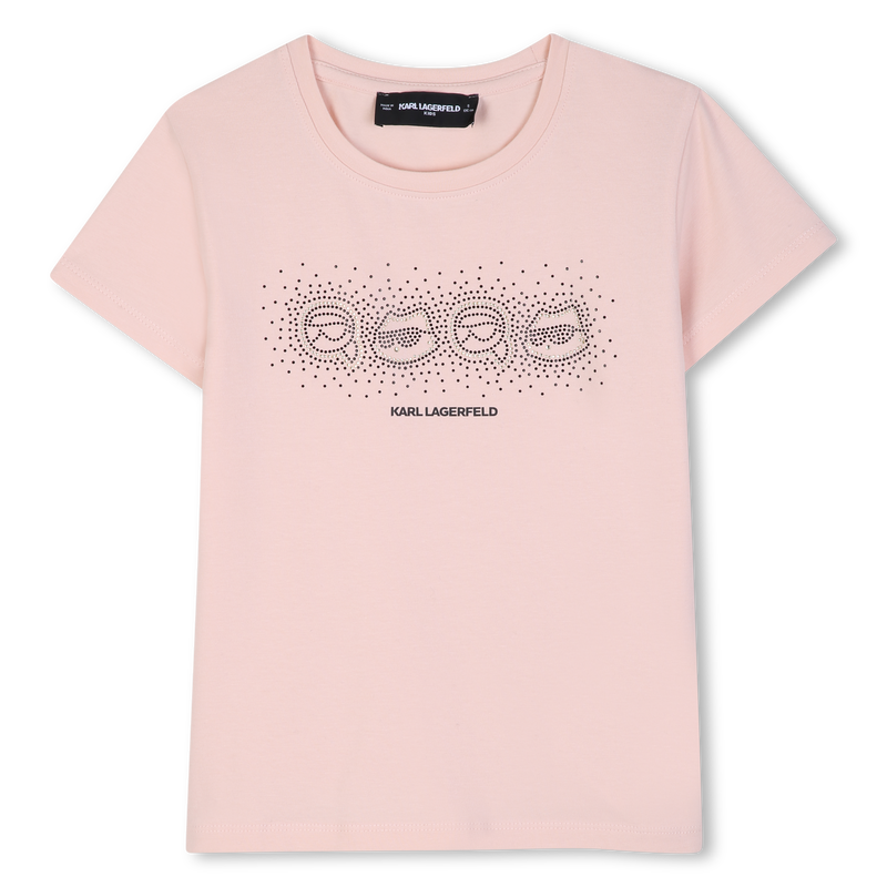 Camiseta de mangas cortas KARL LAGERFELD KIDS 
                        NI&Ntilde;A