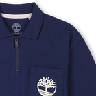 Polo con cuello de cremallera TIMBERLAND 
                    NI&Ntilde;O