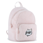 Mochila peque&ntilde;a de vell&oacute;n esponjoso KARL LAGERFELD KIDS 
                    NI&Ntilde;A