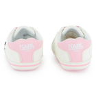 Zapatillas de cuero sint&eacute;tico KARL LAGERFELD KIDS 
                    NI&Ntilde;A