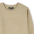 Sudadera de mulet&oacute;n de algod&oacute;n DKNY 
                    UNISEXO