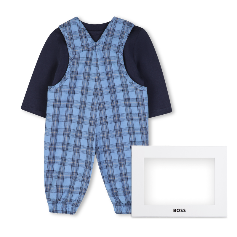Conjunto de mono y camiseta BOSS 
                        NI&Ntilde;O