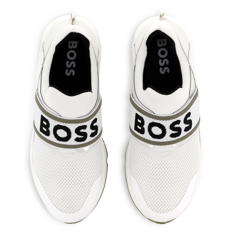 Zapatillas bajas el&aacute;sticas BOSS 
                        NI&Ntilde;O