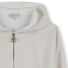 Sudadera con capucha con cremallera MICHAEL KORS 
                    NI&Ntilde;A