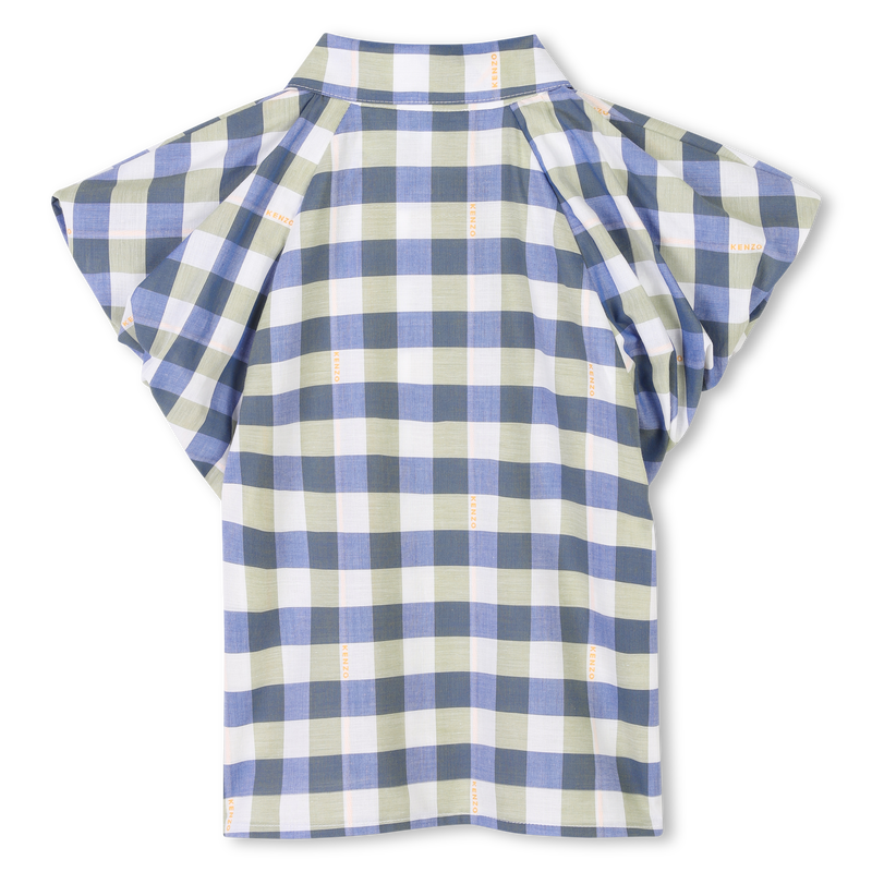 Blusa algod&oacute;n de manga corta KENZO KIDS 
                        NI&Ntilde;A