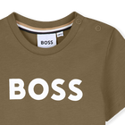 Camiseta de mangas cortas BOSS 
                    NI&Ntilde;O