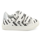Deportivas de piel con velcro KARL LAGERFELD KIDS 
                    UNISEXO