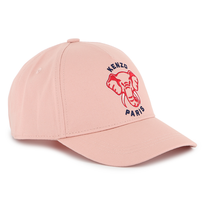 Gorra de algod&oacute;n bordada KENZO KIDS UNISEXO