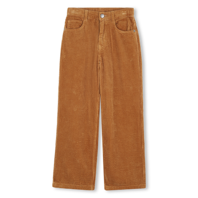 Pantal&oacute;n de terciopelo bordado ZADIG & VOLTAIRE NI&Ntilde;A