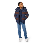 Chaqueta acolchada con capucha BOSS 
                    NI&Ntilde;O