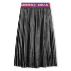 Falda midi plisada KARL LAGERFELD KIDS 
                    NI&Ntilde;A