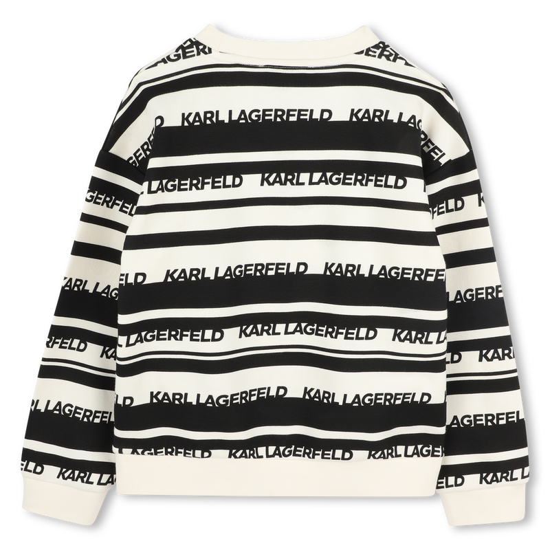 Su&eacute;ter de rayas KARL LAGERFELD KIDS 
                        NI&Ntilde;O