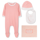 Conjunto de pijama, babero y gorro KENZO KIDS 
                    NI&Ntilde;A