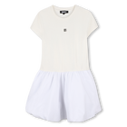 Vestido manga corta DKNY 
                    NI&Ntilde;A