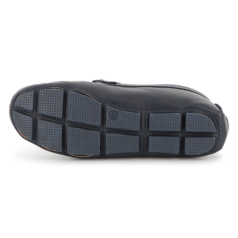 MOCASINES DE PIEL DE VACUNO BOSS 
                        NIÑO