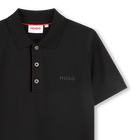 Polo de piqu&eacute; y manga corta HUGO 
                    NI&Ntilde;O