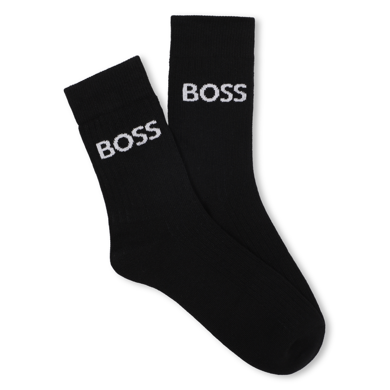 JUEGO DE 5 PARES DE CALCETINES BOSS 
                        NI&Ntilde;O