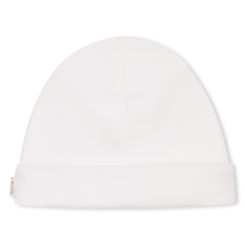Conjunto de pijama, gorro y babero. BOSS 
                        NI&Ntilde;O