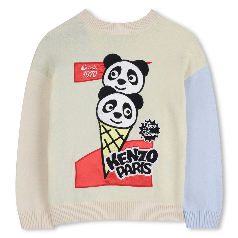 C&Aacute;RDIGAN DE PUNTO CON CUELLO EN V KENZO KIDS 
                        NI&Ntilde;O