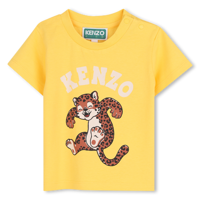 Camiseta de mangas cortas KENZO KIDS NI&Ntilde;O