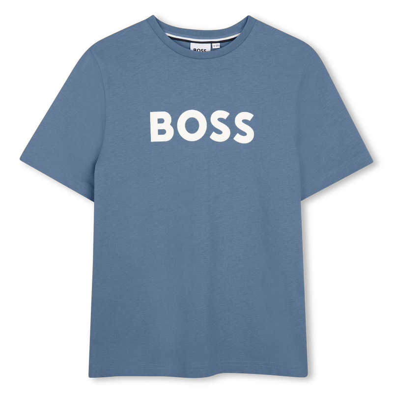 CAMISETA DE MANGA CORTA BOSS 
                        NI&Ntilde;O