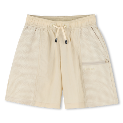 Bermudas de cintura el&aacute;stica HUGO NI&Ntilde;O