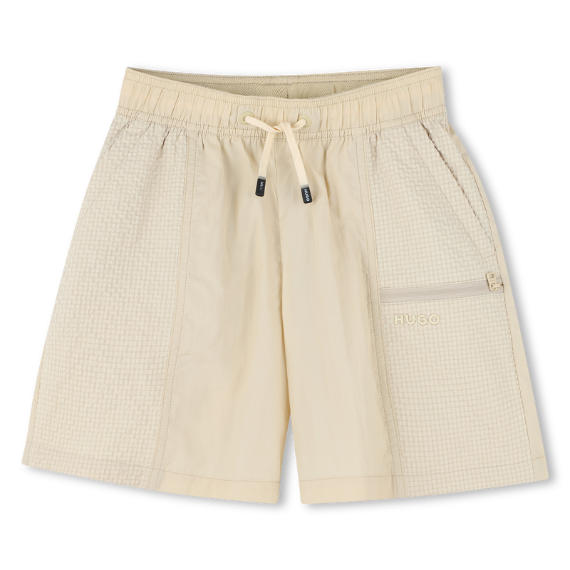 Bermudas de cintura el&aacute;stica HUGO 
                        NI&Ntilde;O