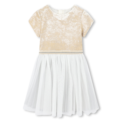 Vestido bimaterial BILLIEBLUSH NI&Ntilde;A