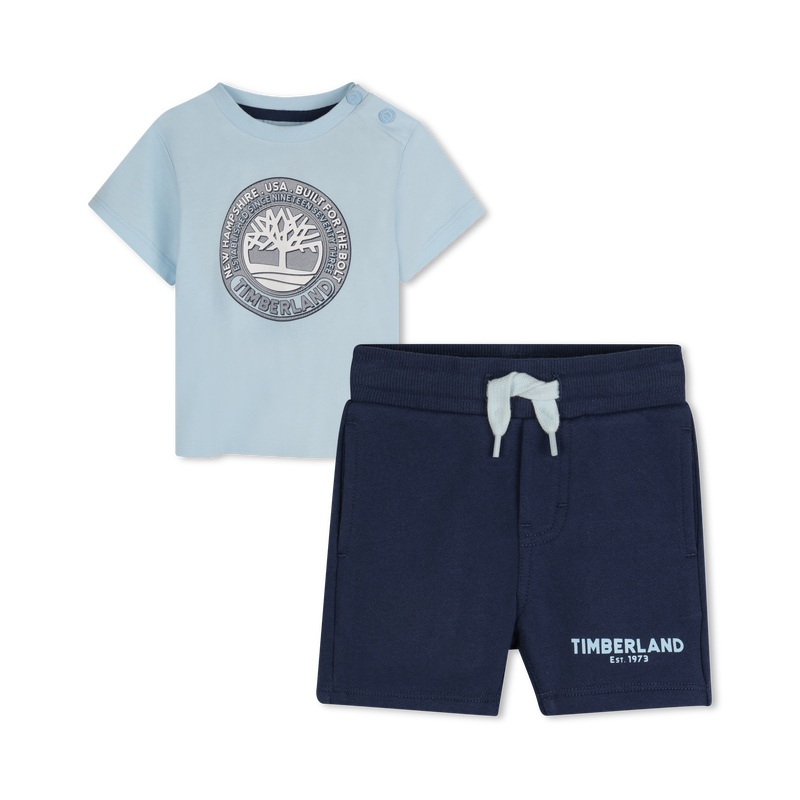 Conjunto camiseta y pantal&oacute;n TIMBERLAND 
                        NI&Ntilde;O