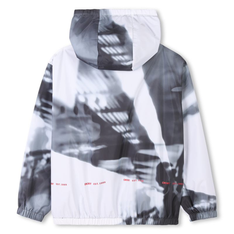 Cortavientos hidr&oacute;fugo 2 caras DKNY 
                        NI&Ntilde;O