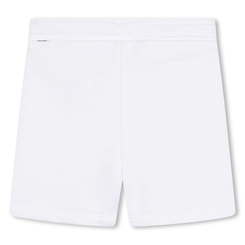 Pantal&oacute;n corto liso de mulet&oacute;n BOSS 
                        NI&Ntilde;O