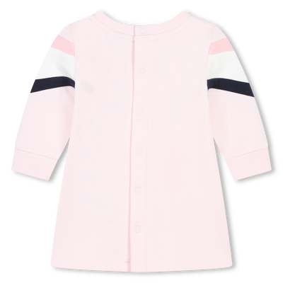 Vestido acampanado de mulet&oacute;n BOSS NI&Ntilde;A