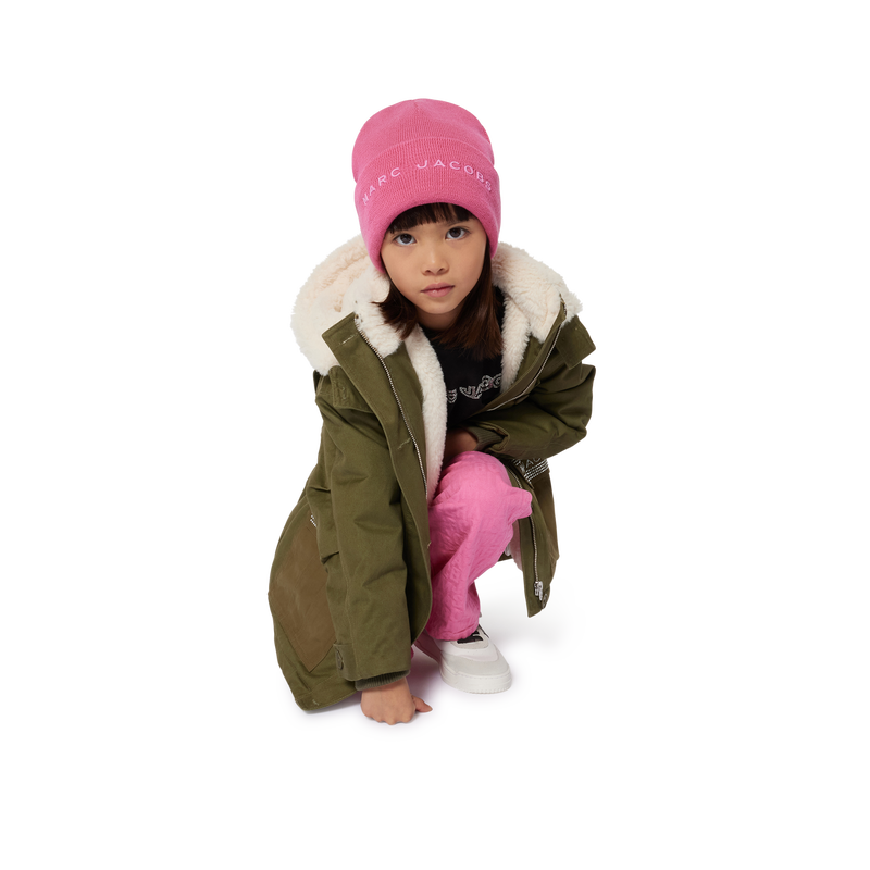 Parka con capucha y bolsillos MARC JACOBS 
                        NI&Ntilde;A