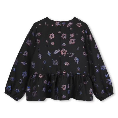 Blusa ceremonial KENZO KIDS NI&Ntilde;A