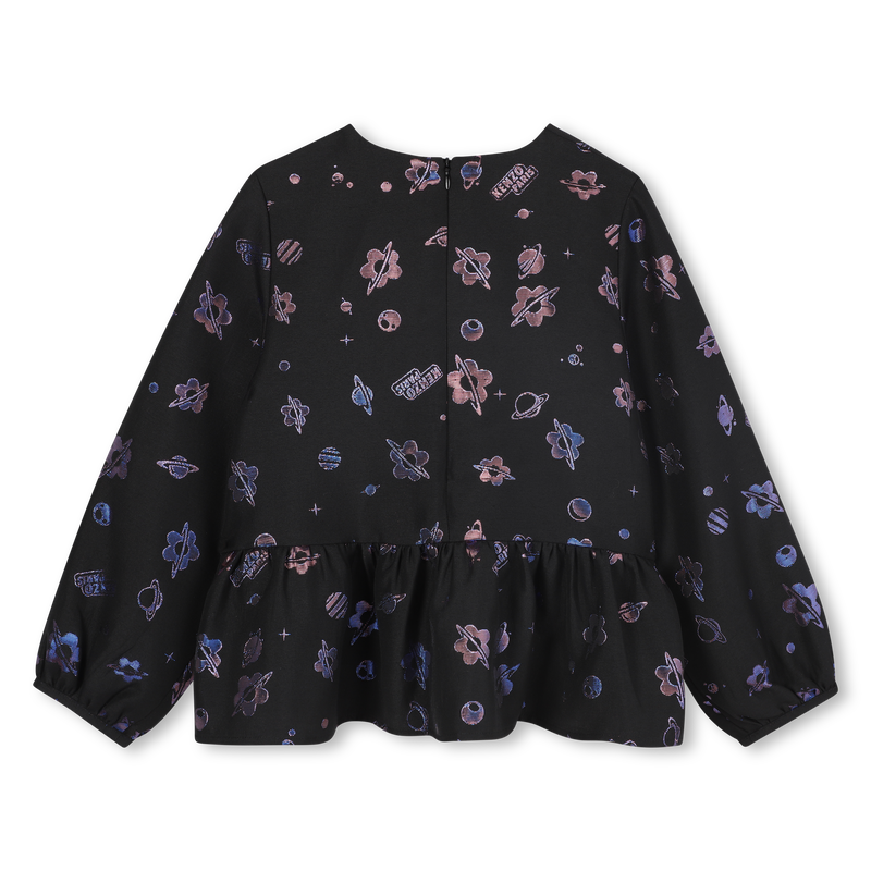 Blusa ceremonial KENZO KIDS 
                        NI&Ntilde;A