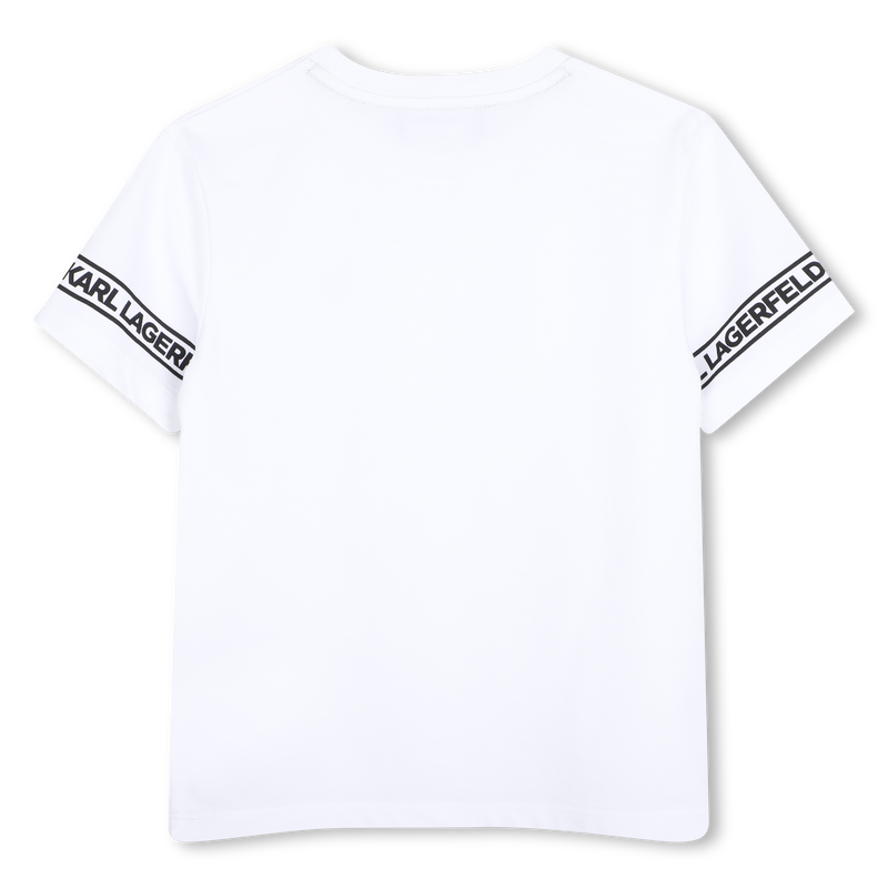 Camiseta de mangas cortas KARL LAGERFELD KIDS 
                        NI&Ntilde;O