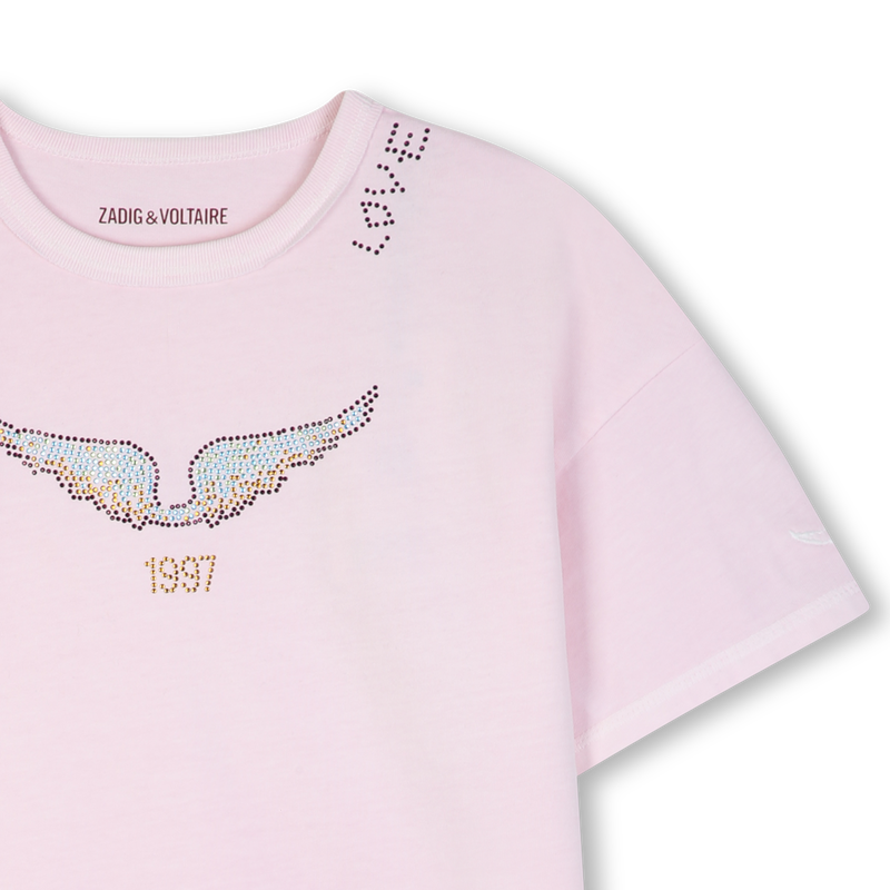 Camiseta de mangas cortas ZADIG & VOLTAIRE 
                        NI&Ntilde;A