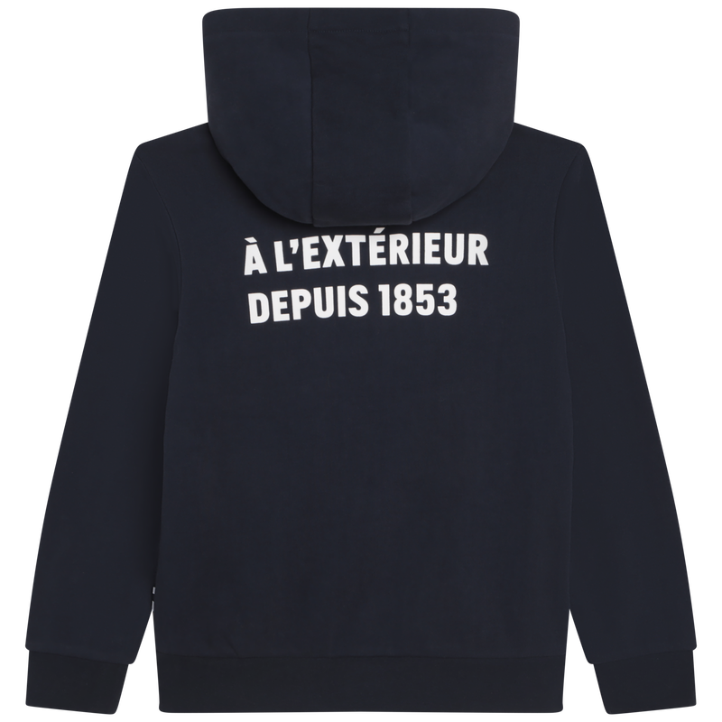 Sudadera cremallera y capucha