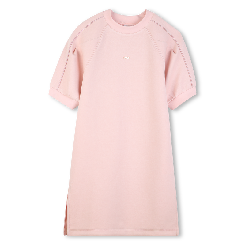 VESTIDO MANGA CORTA BOSS 
                        NI&Ntilde;A