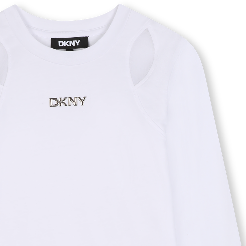 Camiseta de manga larga DKNY 
                        NI&Ntilde;A
