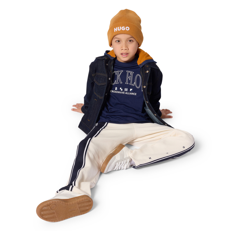 Chaqueta de mezclilla HUGO 
                        NI&Ntilde;O