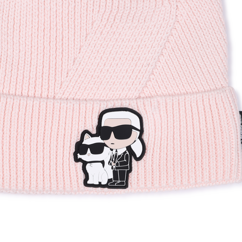 Gorro de punto KARL LARGERFELD KIDS 
                        NI&Ntilde;A