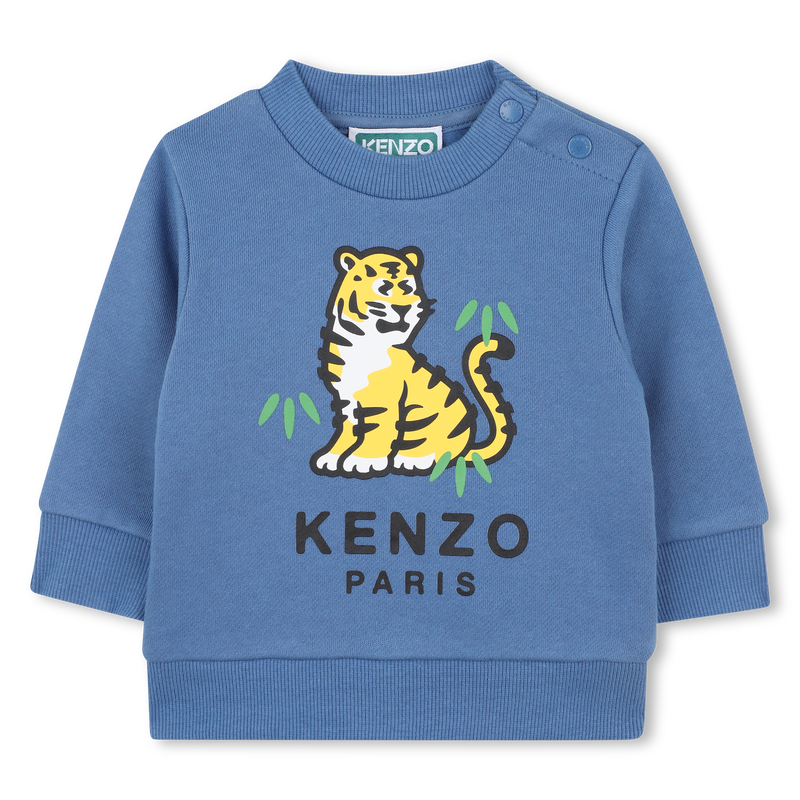 Sudadera y pantal&oacute;n en felpa KENZO KIDS 
                        UNISEXO