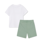 Conjunto de camiseta y bermudas BOSS 
                    NI&Ntilde;O