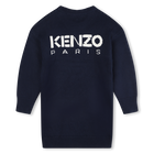 Vestido de punto con Jacquard KENZO KIDS 
                    NI&Ntilde;A