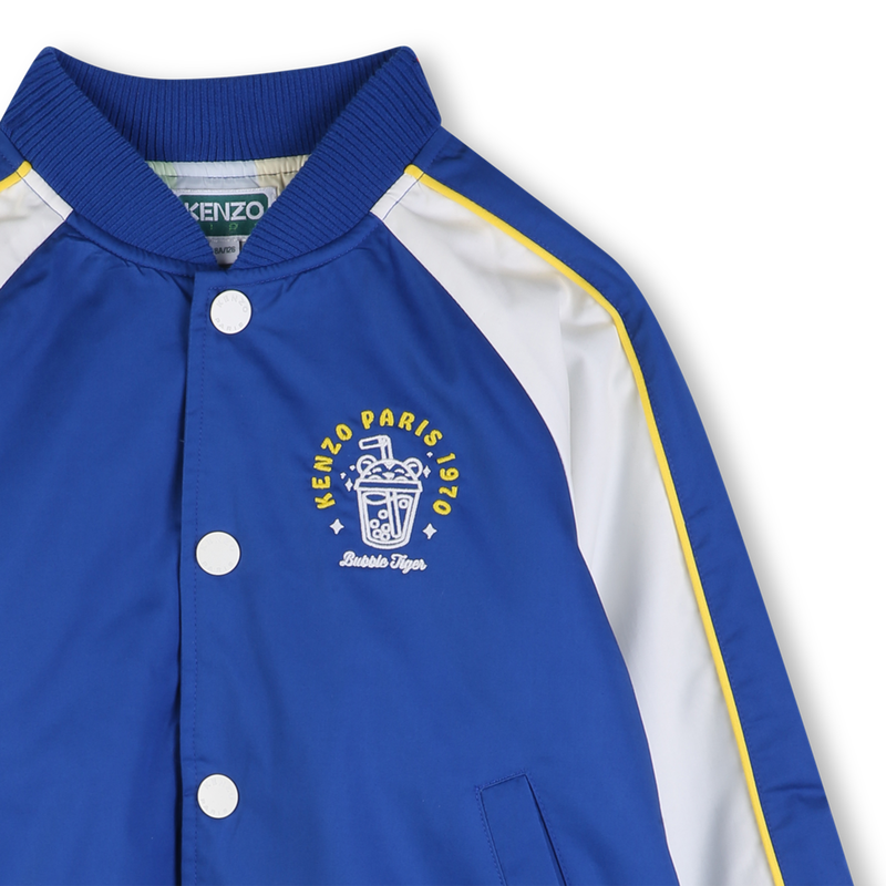 CHAQUETA CON FORRO DE RAYAS KENZO KIDS 
                        NI&Ntilde;O